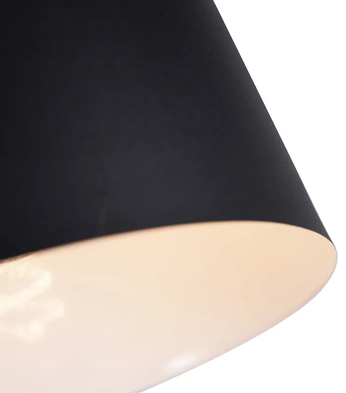 Lampada da terra retrò nera - Chappie