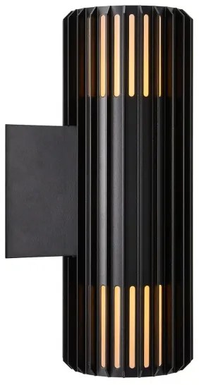 Nordlux - Applique da esterno ALUDRA 2xE27/15W/230V IP54 nero