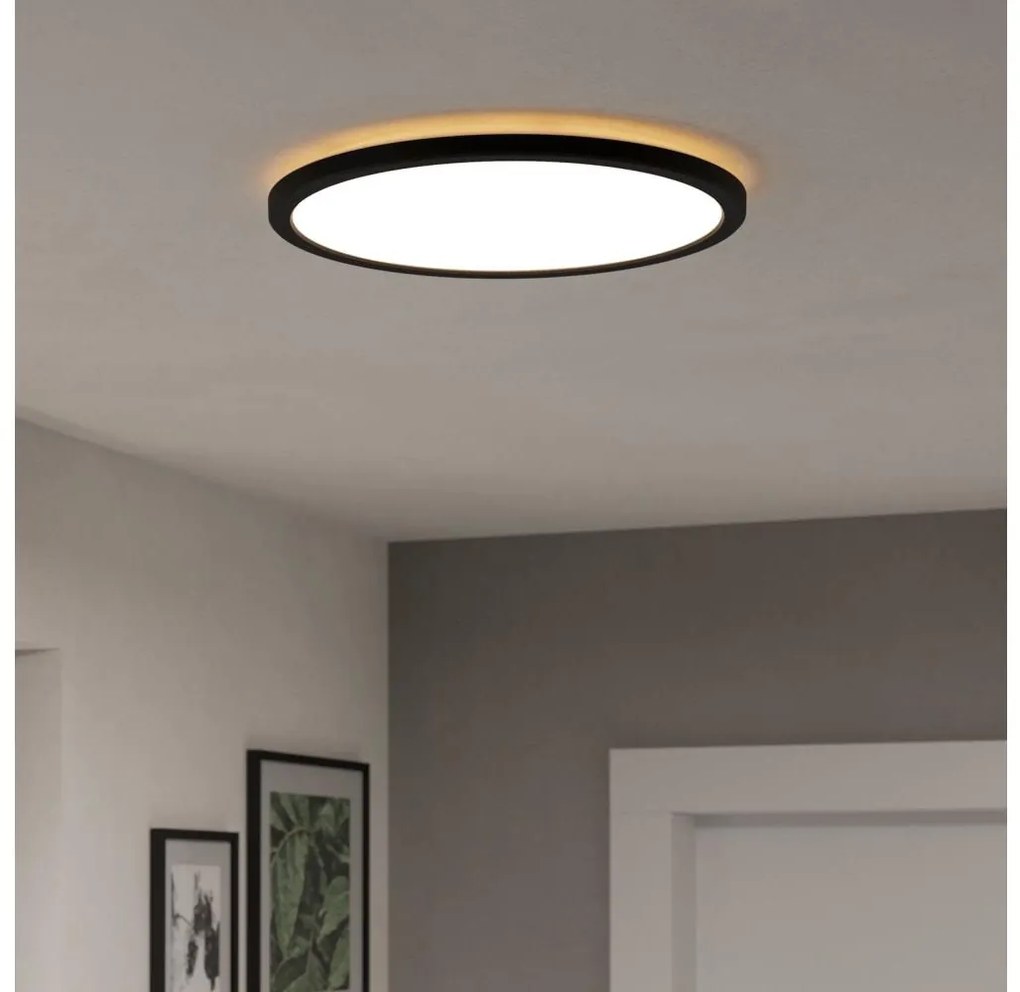 Eglo 901464-LED RGBW Lampada dimmerabile da esterno ROVITO-Z 18,5W/230V diametro 38,9cm IP44 nero