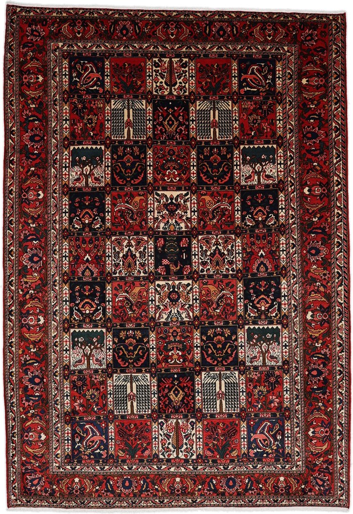 Bakhtiar Tappeto persiano 220x310 (Iran) Annodato A Mano