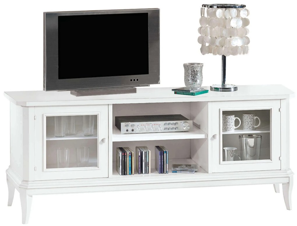 KONNOR - mobile porta tv in legno massello