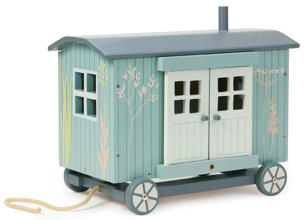 Tender Leaf - Carrozzone in legno con topolini