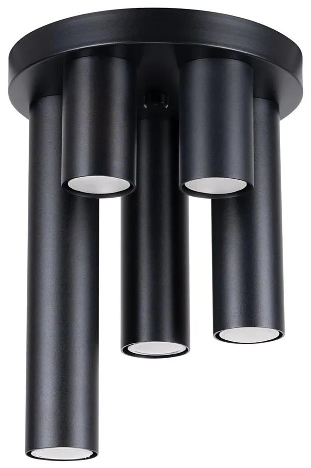 Sollux SL.1467 - Faretto LAGOS 5xGU10/10W/230V nero