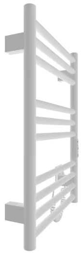 Scaldasalviette a scala HF GREENWICH 100W/230V 57x43 cm bianco arrotondato