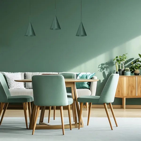 Lampadario a cavo CAPITAL 1xGX53/15W/230V, diametro 17 cm, verde