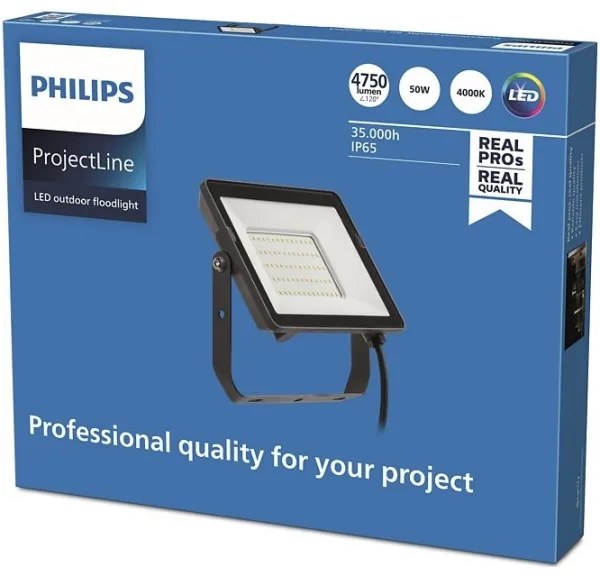 Philips - Proiettore LED da esterno PROJECTLINE LED/50W/230V IP65 4000K