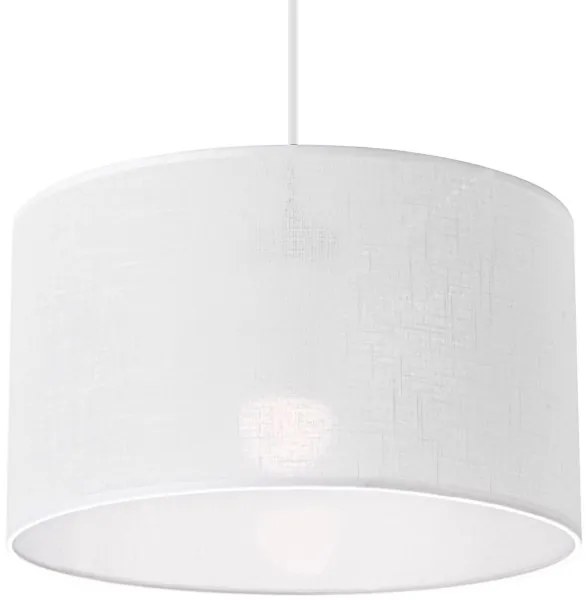 Lampadario a sospensione con filo SIRJA 1xE27/60W/230V bianco