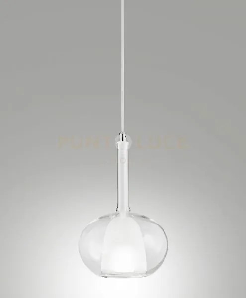 3787-59-241 edison vetro trasparente d.16cm completo di cavo x kitluci