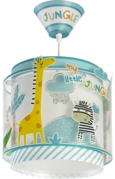 Dalber D-76112 - Lampadario per bambini MY LITTLE JUNGLE 1xE27/15W/230V
