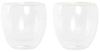 Set di Bicchieri DKD Home Decor 250 ml 8,3 x 8,3 x 8,9 cm