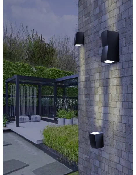 Azzardo AZ4343 - Applique da esterno REZIA 1xGU10/35W/230V IP54