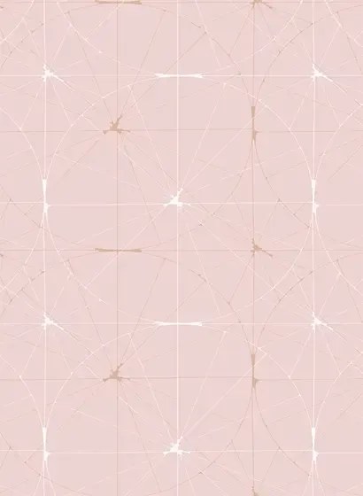 Rebel Walls Carta da parati panoramica Perfect Fit - Powder Pink