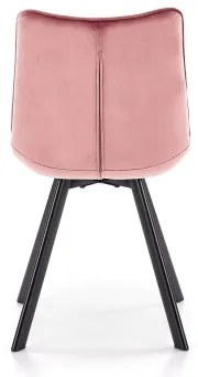 Sedia da pranzo COMORO, 1 pezzo, rosa