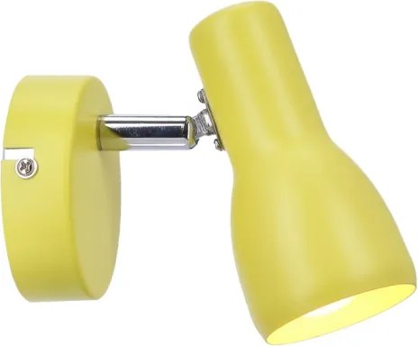 Applique PICARDO 1xE14/40W/230V giallo