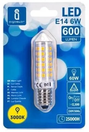 Lampadina LED E14/6W/230V 3000K - Aigostar