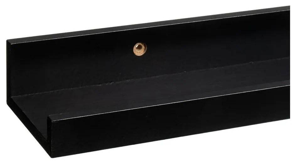 Mensola nera per quadri 80 cm - Casa Selección