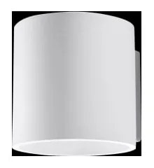 Lampada da parete bianca ø 10 cm Roda – Sollux