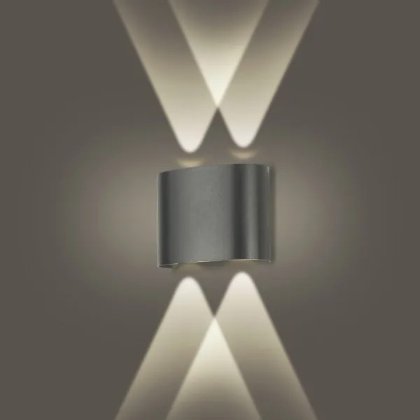 Brilagi - Applique da esterno a LED FLAREBOX LED/4W/230V antracite IP65