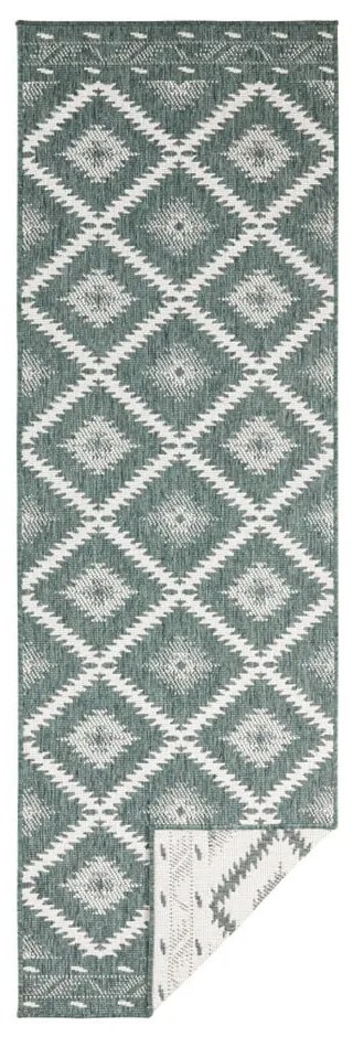 Tappeto per esterni verde e crema , 350 x 80 cm Malibu - NORTHRUGS