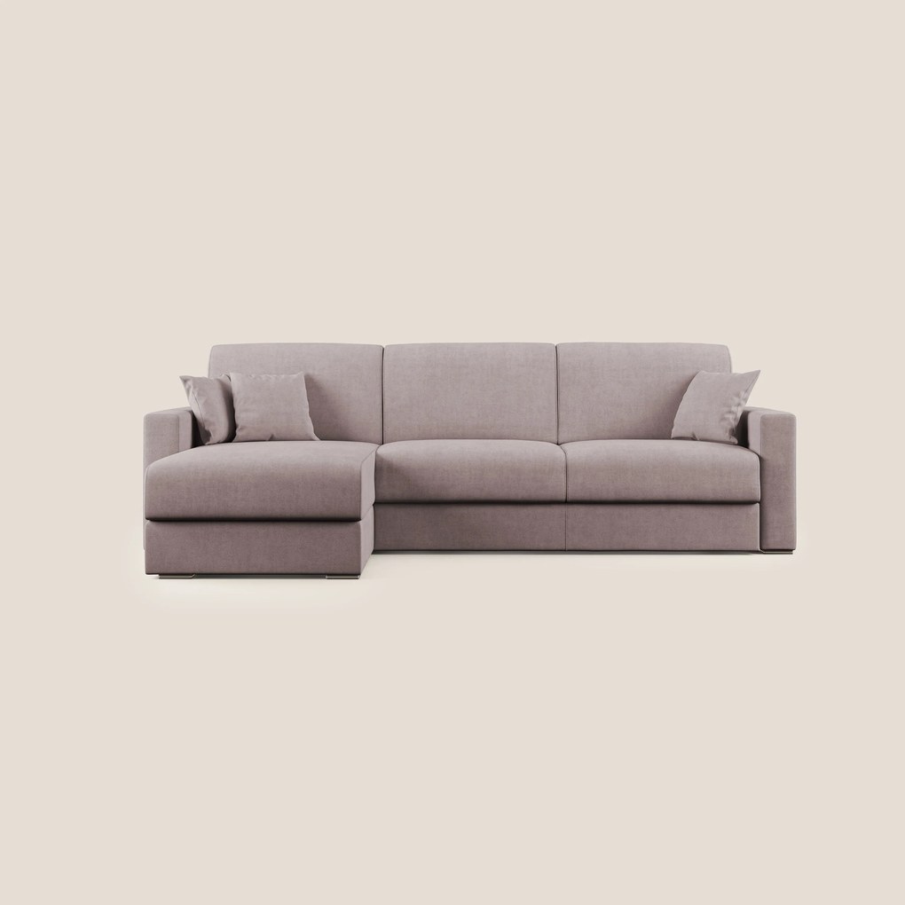 Best Divano letto angolare in tessuto impermeabile T02