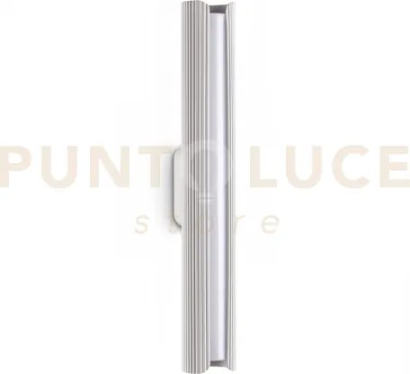 Dorica applique a parete led 3000k 8,5w  850 lm bianco cannettato