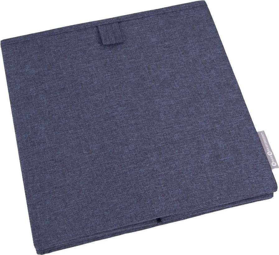 Scatola portaoggetti blu Cube - Bigso Box of Sweden