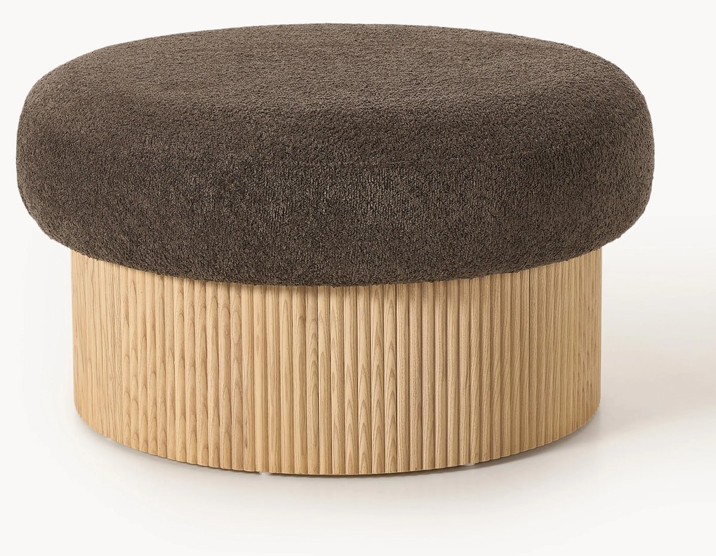 Pouf grande imbottito con contenitore Nala