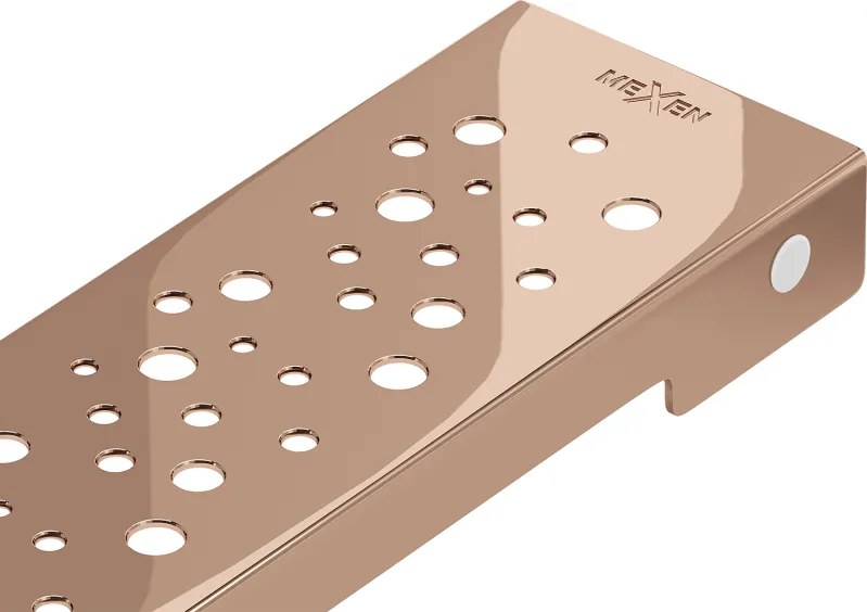 Mexen Flat M12 copertura per scarico lineare 60 cm. oro rosa - 1621060