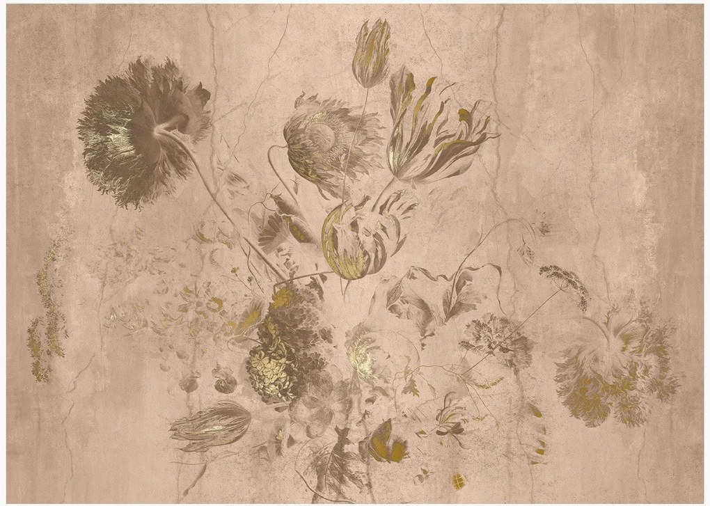 Carta da parati Fresco Flowers High Gloss