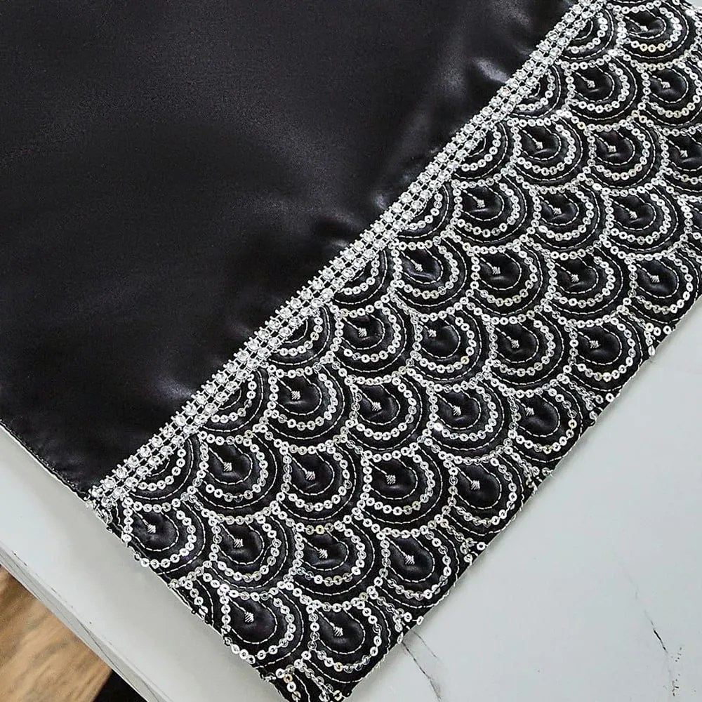 Tovagliette di stoffa in set da 4 30x46 cm Deco Sequin - Catherine Lansfield