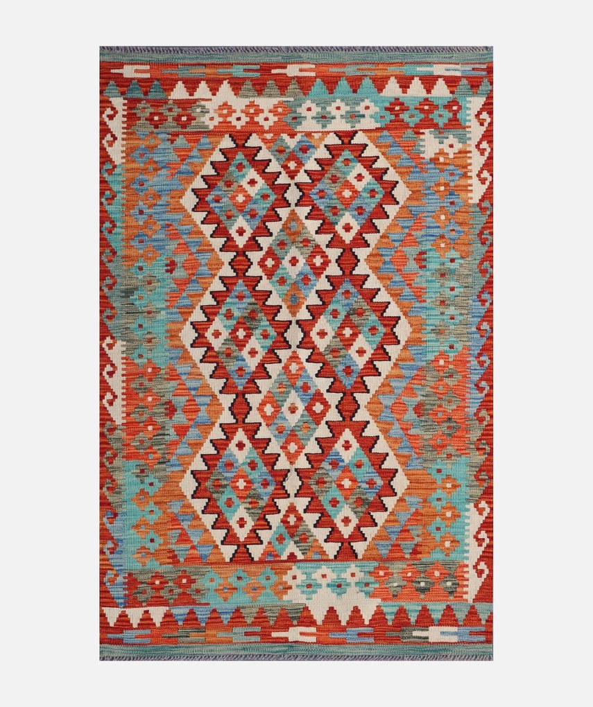 Kilim Tappeto orientale 150x100 (Pakistan) Tessuto A Mano