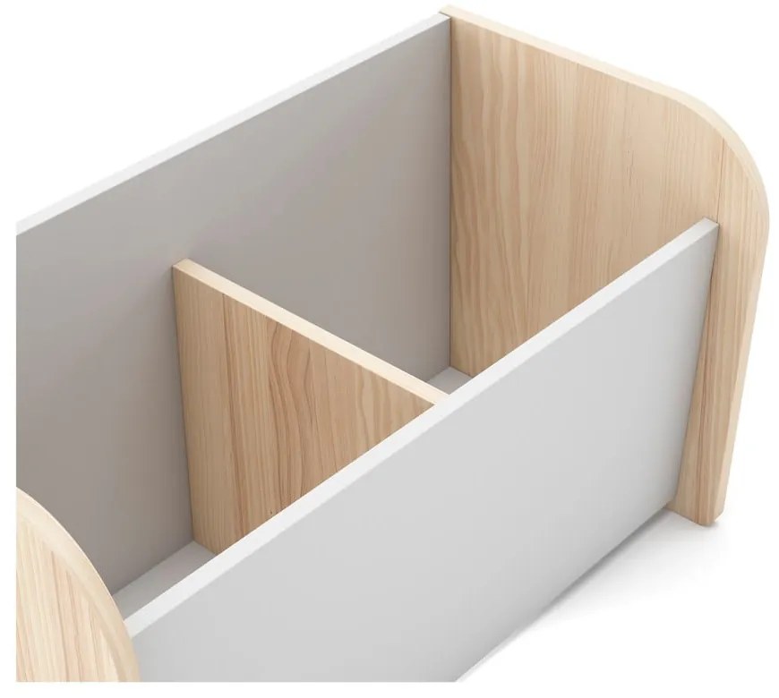 Libreria per bambini bianca 70x42 cm Esteban - Marckeric