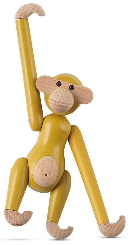 Statua in legno altezza 9,5 cm Monkey Mini - Kay Bojesen Denmark