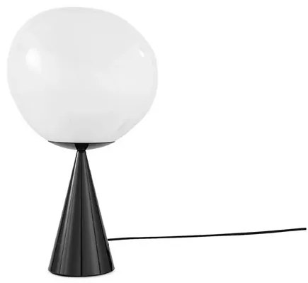 Melt Cone Fat Lampada da Tavolo Opal/Black - Tom Dixon