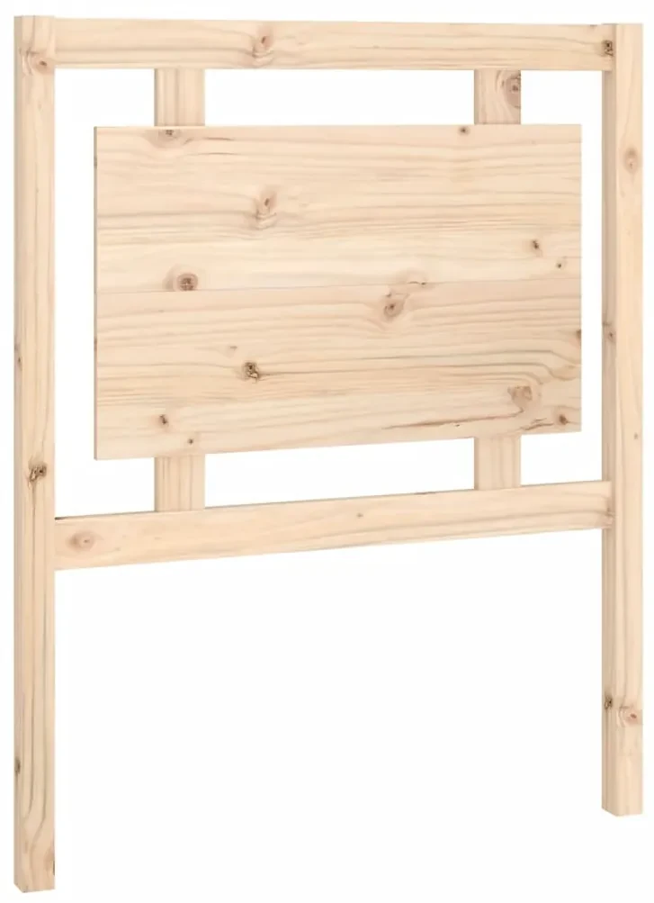 Testiera 80,5x4x100 cm in legno massello di pino