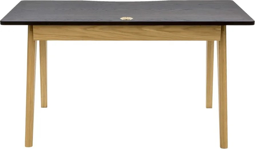 Scrivania con effetto rovere 70x140 cm Nice – Woodman