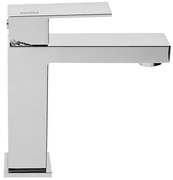 Miscelatore lavabo squadrato con piletta automatica inclusa Linea Italia