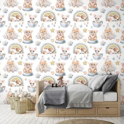 Little Dog | Rotolo Carta da Parati