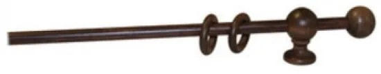 BASTONE A STRAPPO MM.23 NOCE CM.240X15R C110741