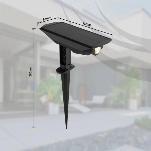 Globo 36021 - Lampada LED solare 2in1 LED/1W/3V IP44