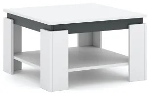 Tavolino da salotto OLAF bianco/antracite