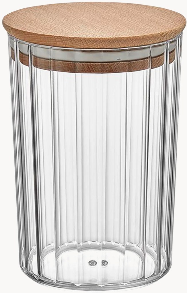 Barattolo con coperchio in bambù Terra, 800 ml