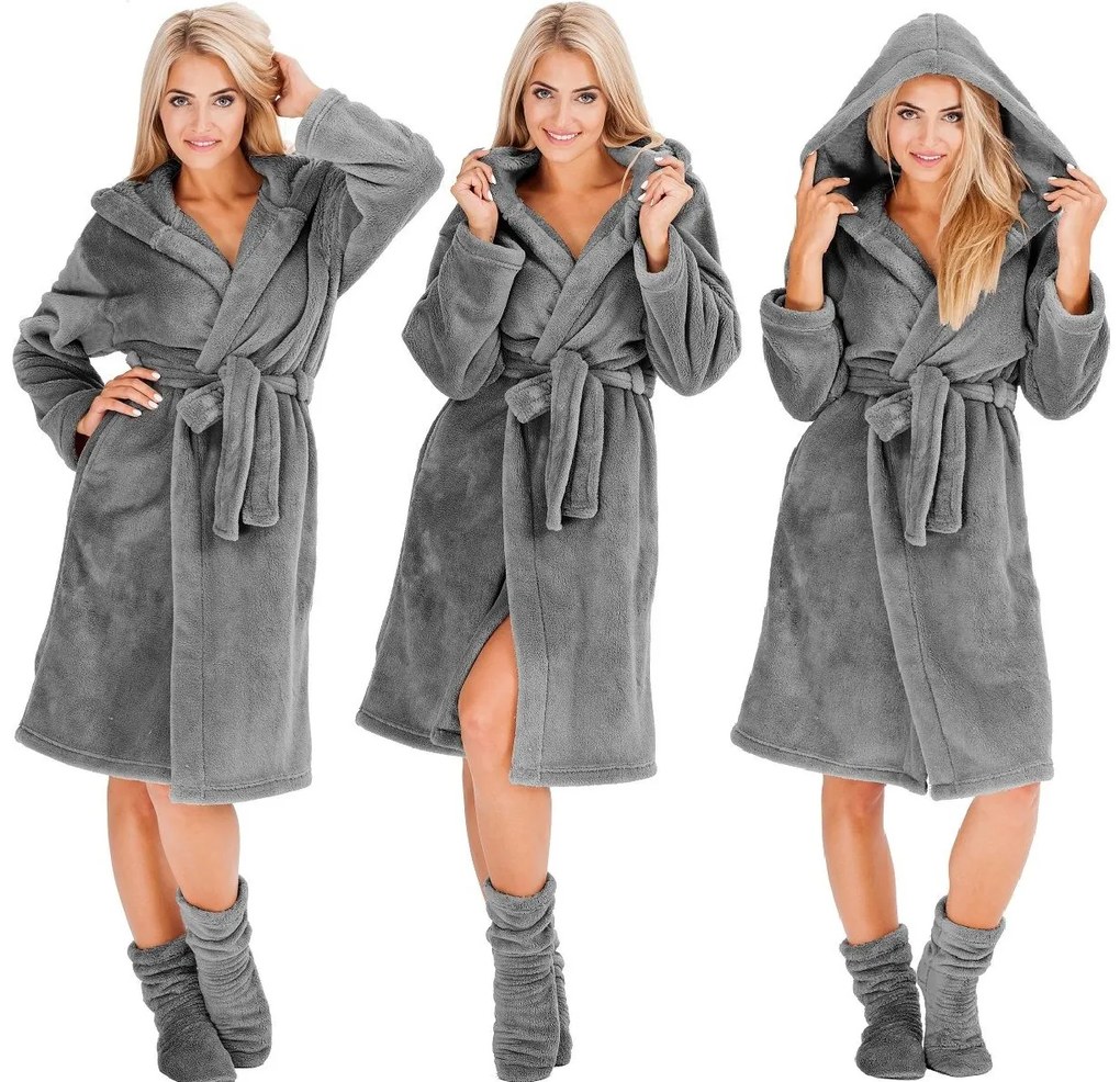 Accapatoio da donna Nancy Grey S/M