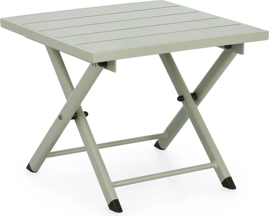 Tavolino da giardino in alluminio 43x44 cm Taylor - Bizzotto