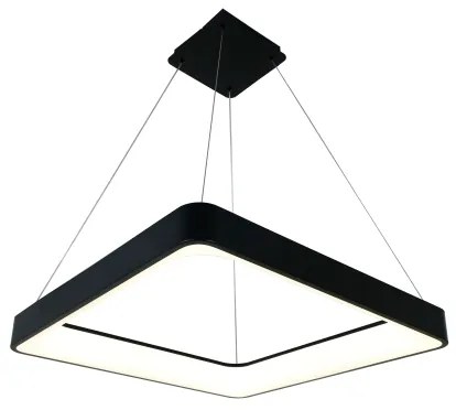 Brilagi - Lampadario a sospensione LED dimmerabile FALCON II LED/125W/230V 60x60 cm nero + telecomando