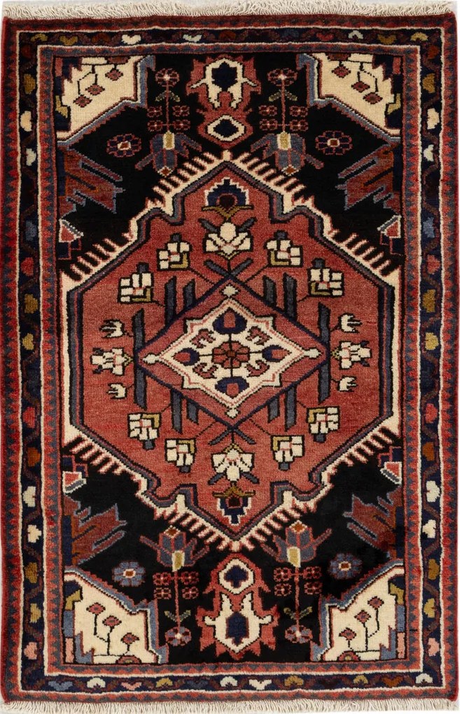 Shiraz Tappeto persiano 130 x 90 (Iran) Annodato A Mano