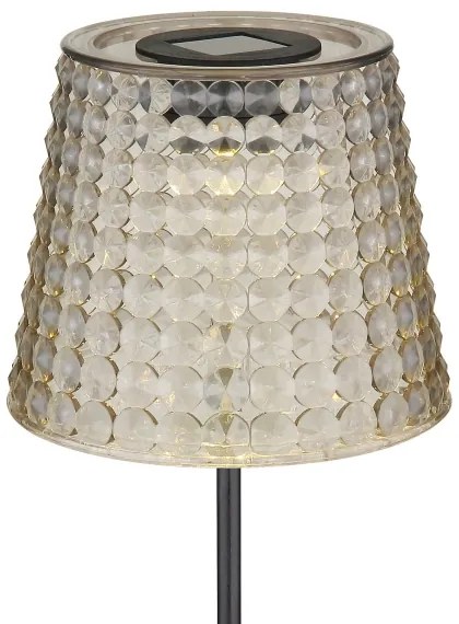 Globo 36635-2S - SET 2x Lampada LED solare SOLAR LED/0,06W/3V IP44 grigio