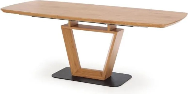 Tavolo allungabile MDF + metallo Blacky - L 160-220 x l 90 x h 76 cm