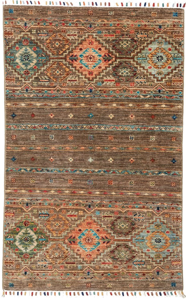 Samarkand Tappeto 80x120 (Pakistan) Annodato A Mano