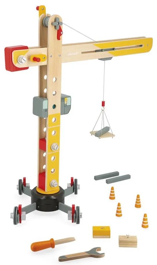 Janod - Gru di legno BOLID